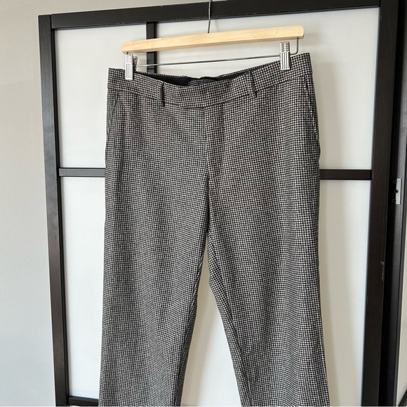 [46] The Kooples Women’s Houndstooth Fitted & Structured Straight Leg Trouser - Picture 5 of 14
